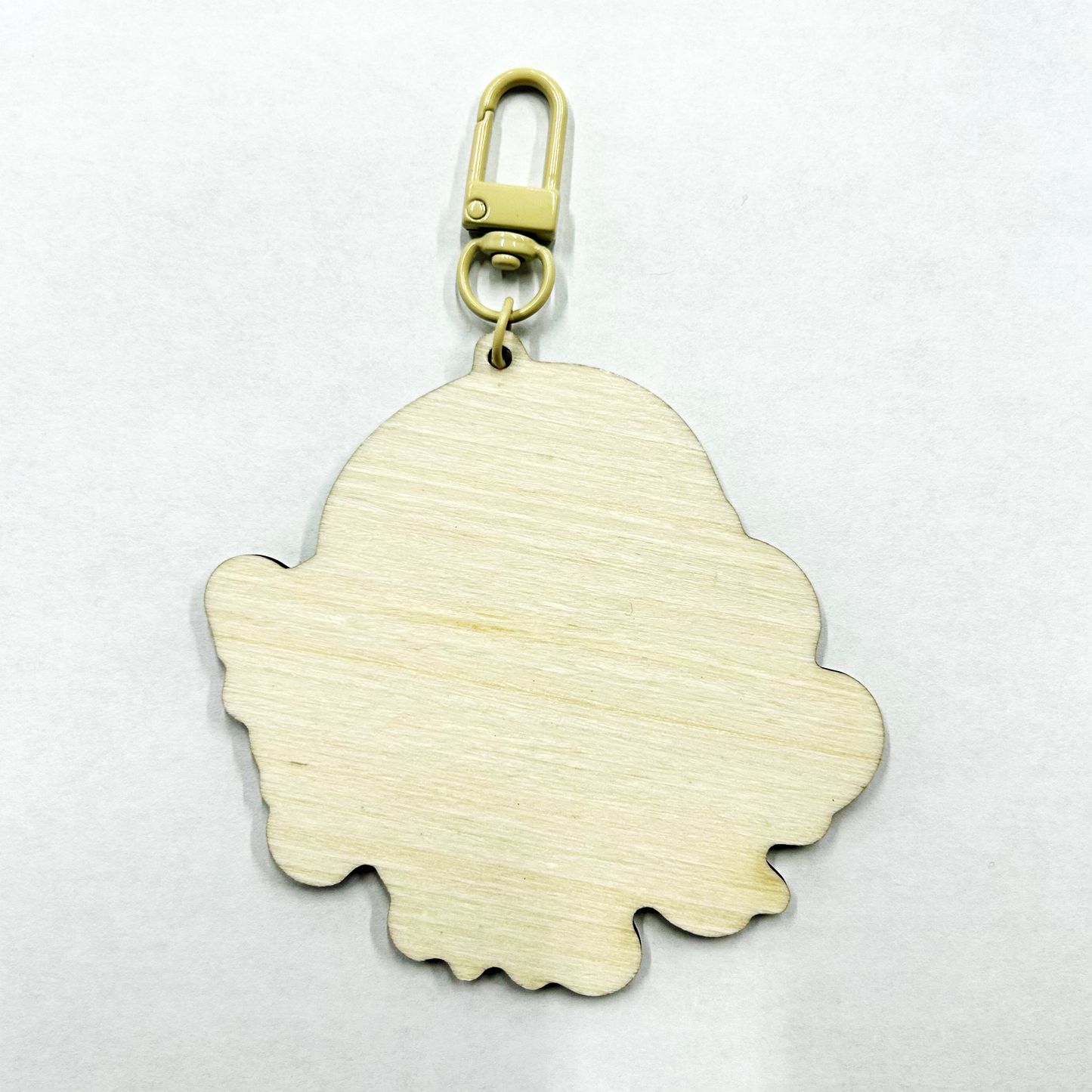 Sad Gay Club Puppyteeth Wood Keychain