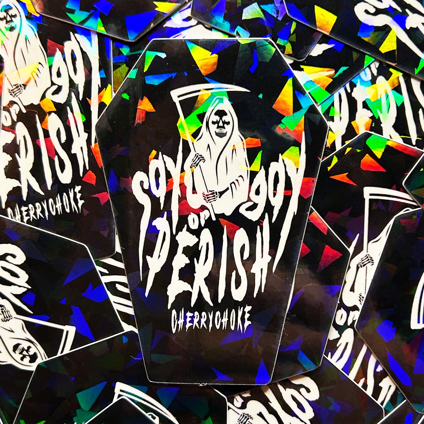 Say Gay or Perish Sticker