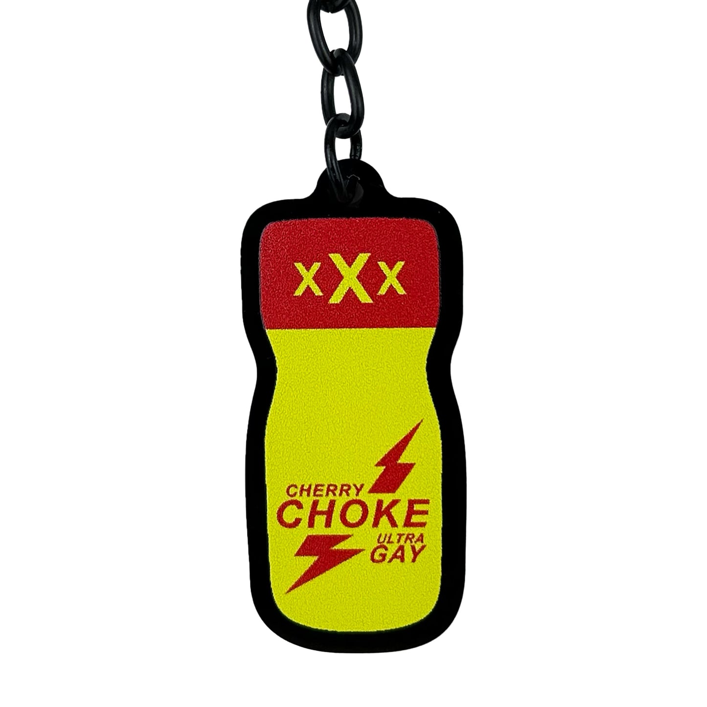 Cherrychoke Poppers Keychain