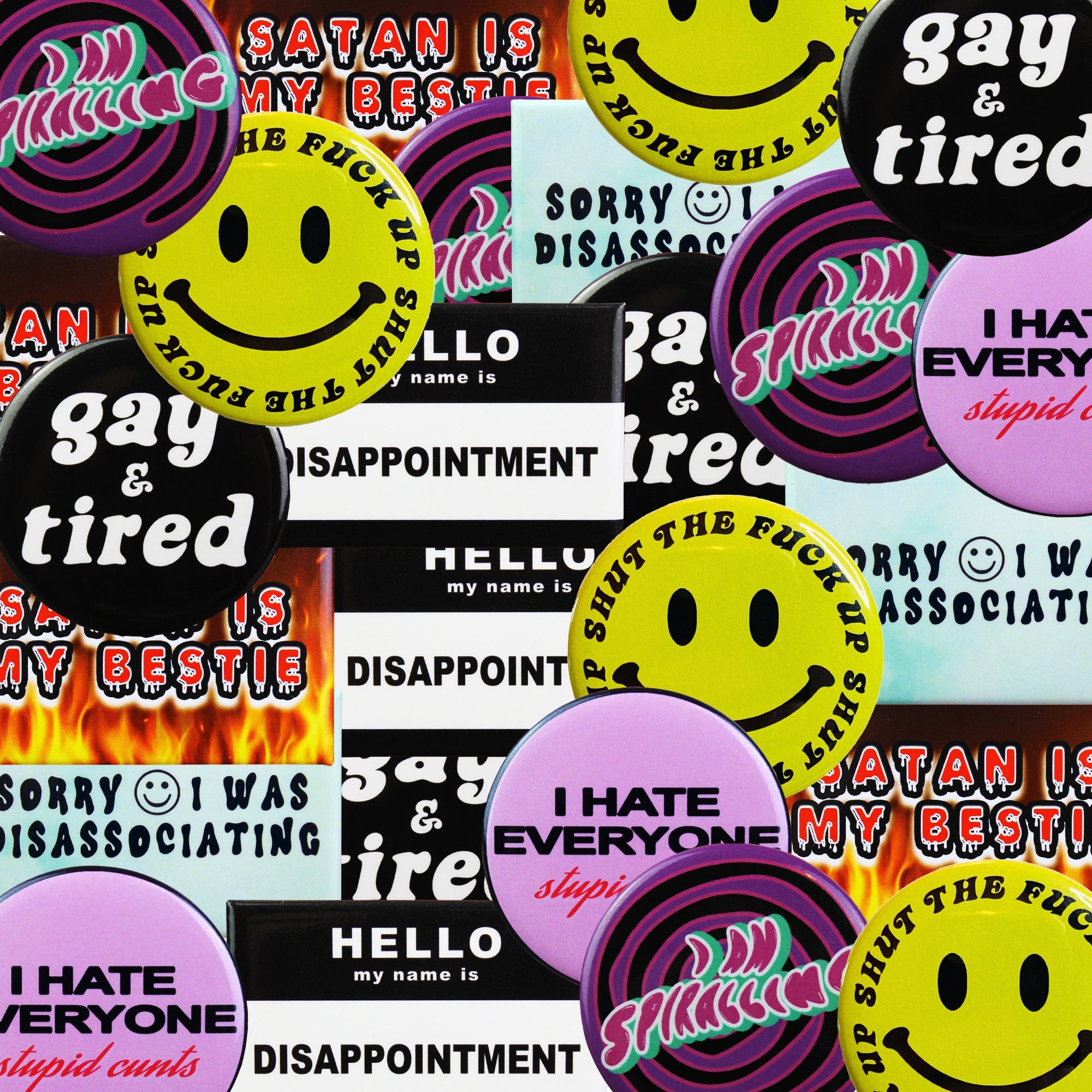 BUTTONS - CHERRYCHOKE