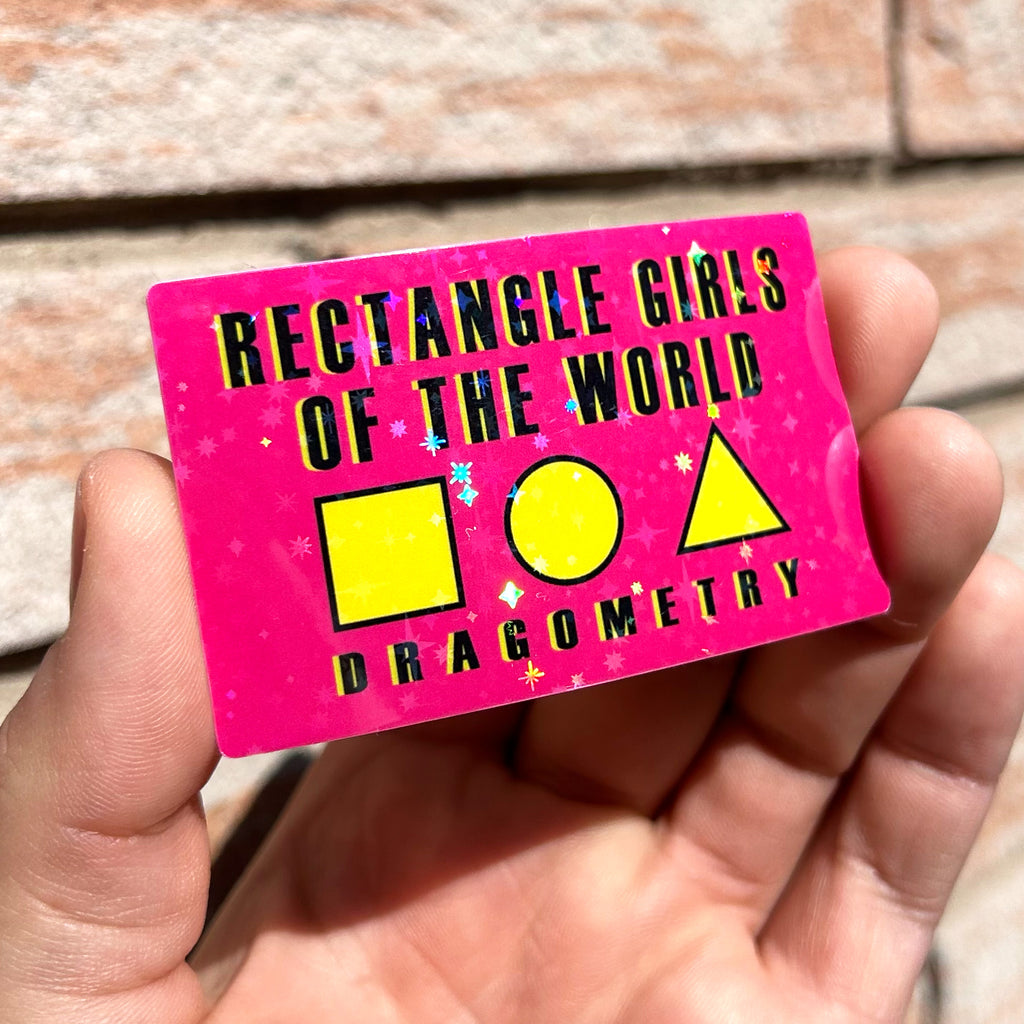 Rectangle Girls Of The World Sticker