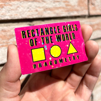 Rectangle Girls Of The World Sticker