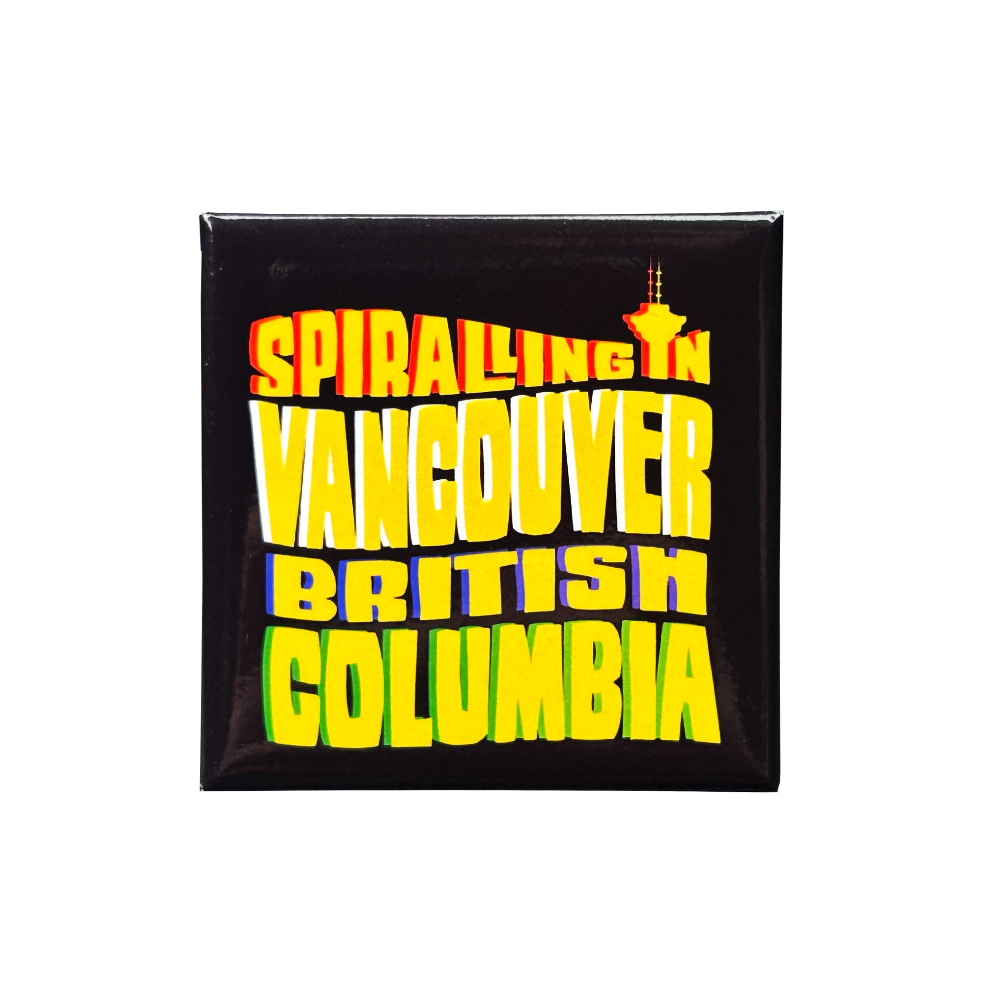 Spiralling In Vancouver Button