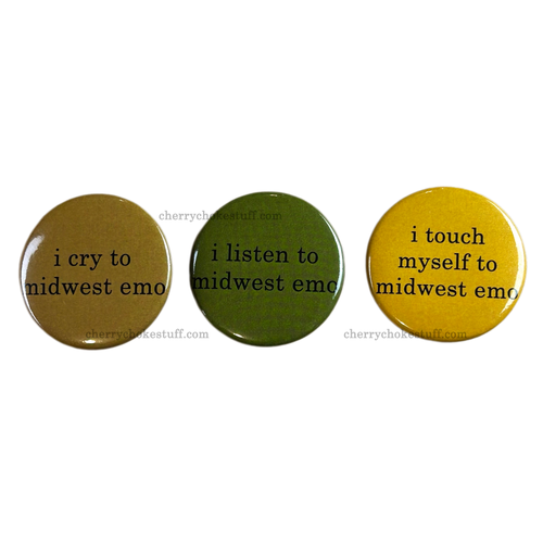Midwest Emo Button Pack