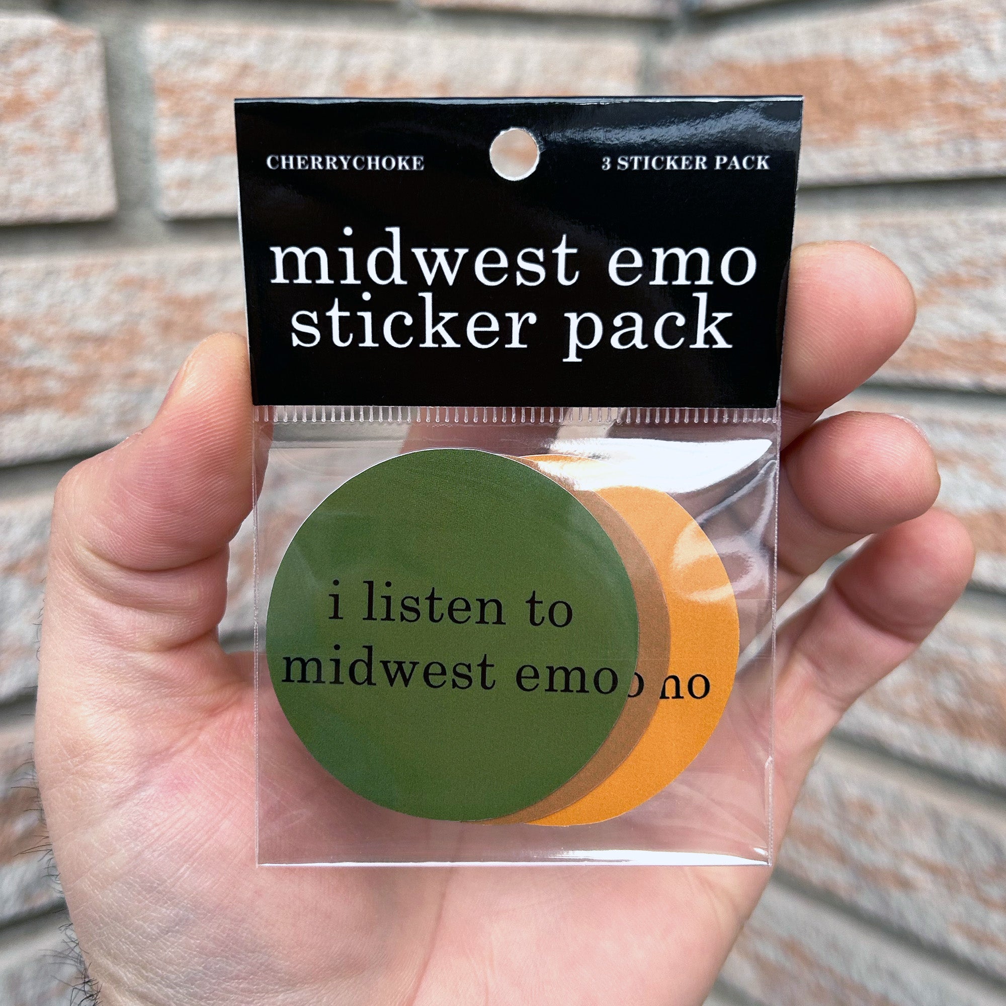 Midwest Emo Sticker Pack