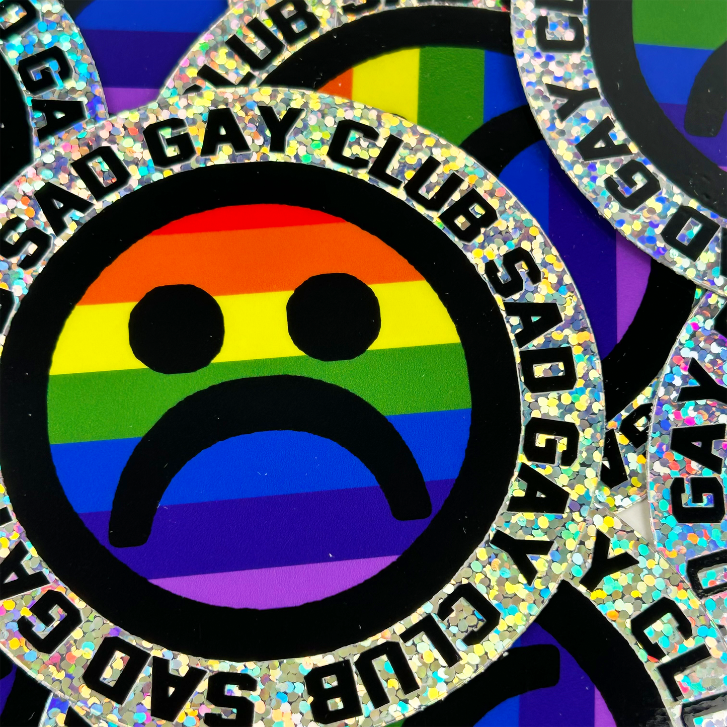 Sad Gay Club Sticker