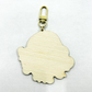 Sad Gay Club Puppyteeth Wood Keychain