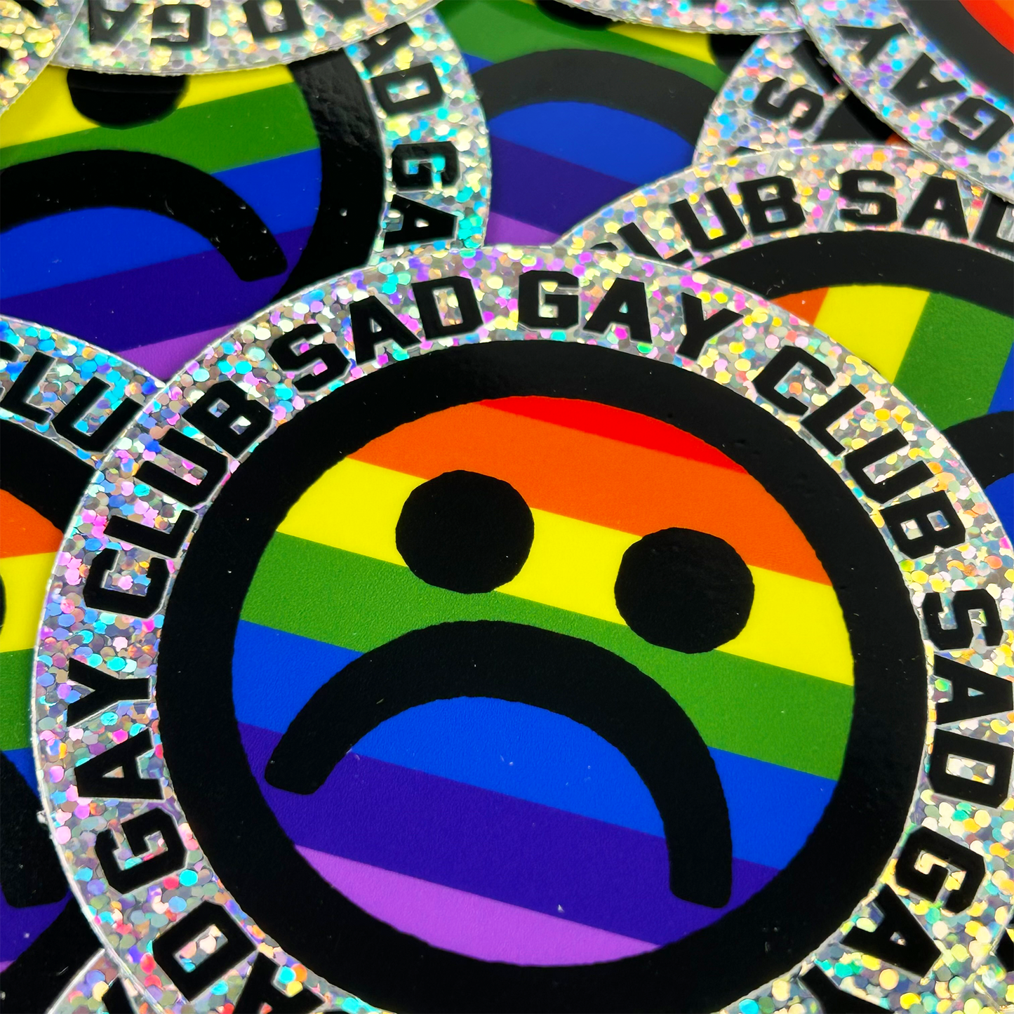 Sad Gay Club Sticker