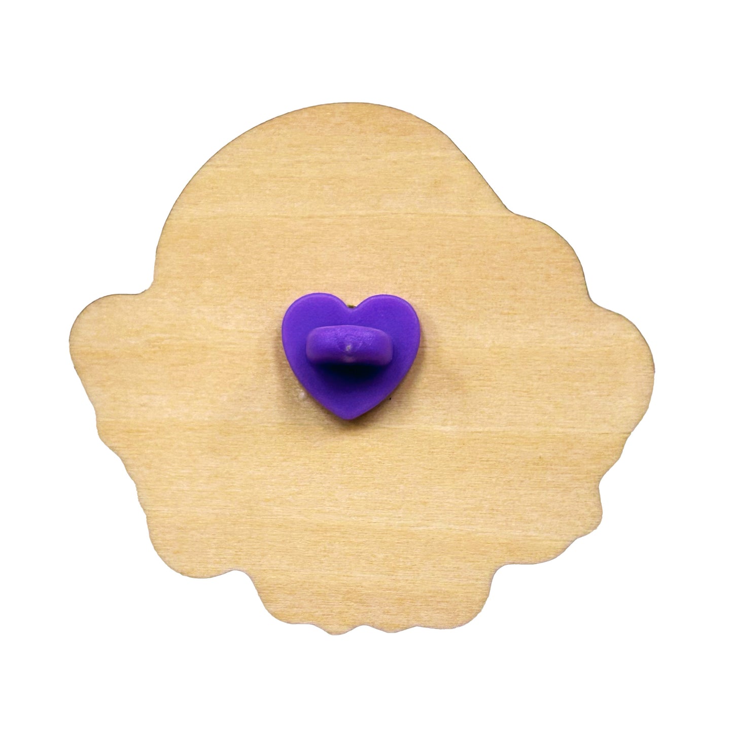 Sad Gay Club Puppyteeth Wooden Pin