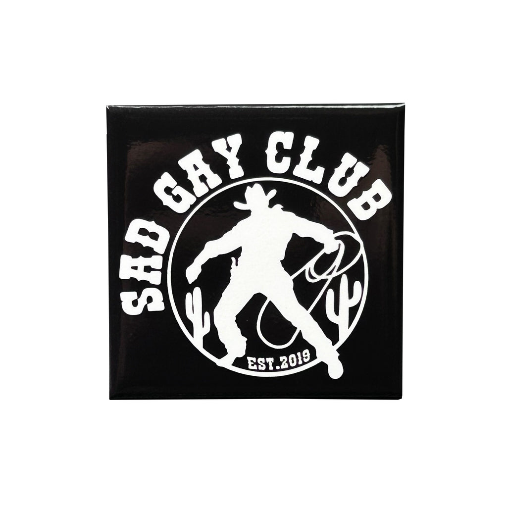 Sad Gay Club Cowboy Button