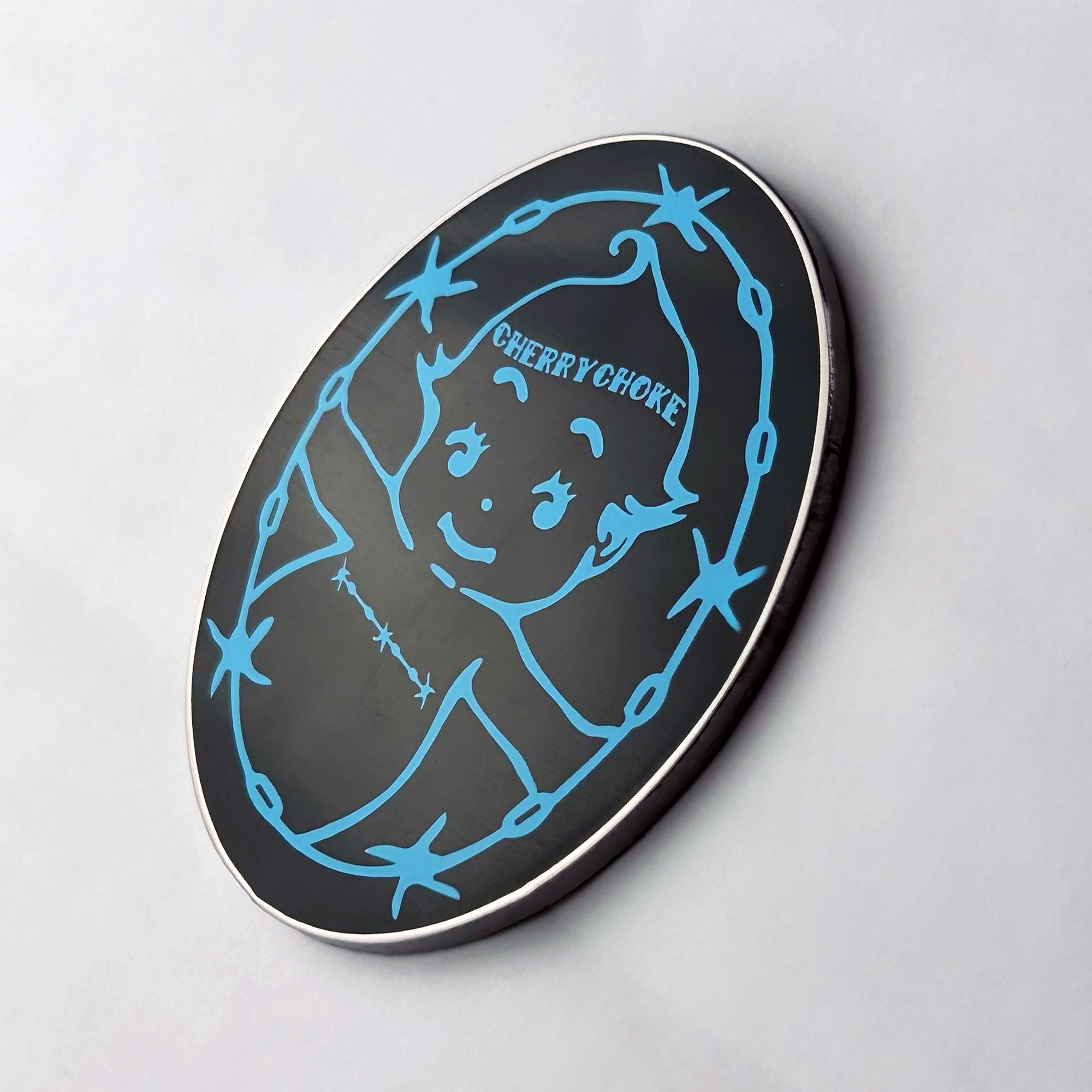 FTM Kewpie Enamel Pin