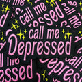 Call Me Depressed Patch - CHERRYCHOKE