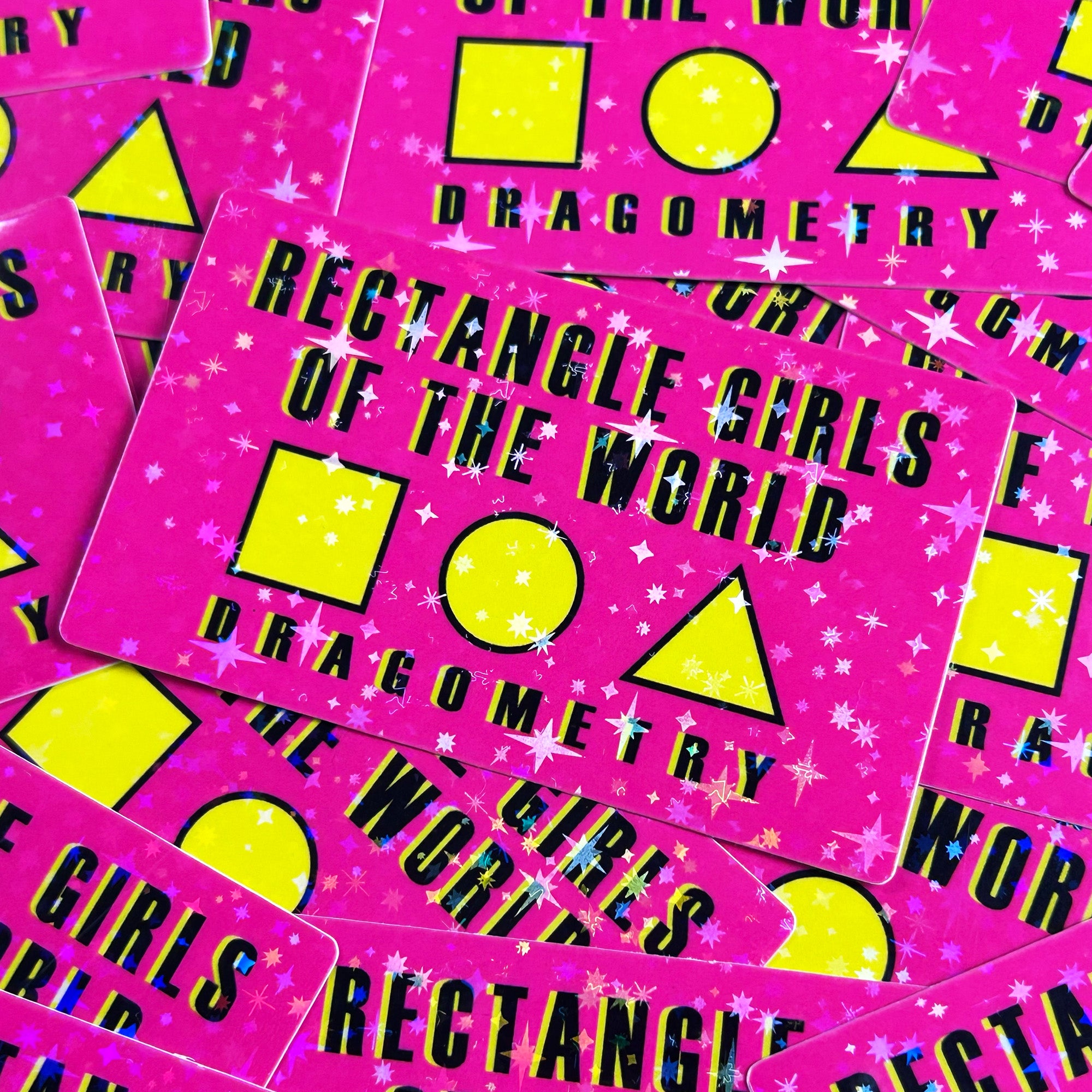 Rectangle Girls Of The World Sticker