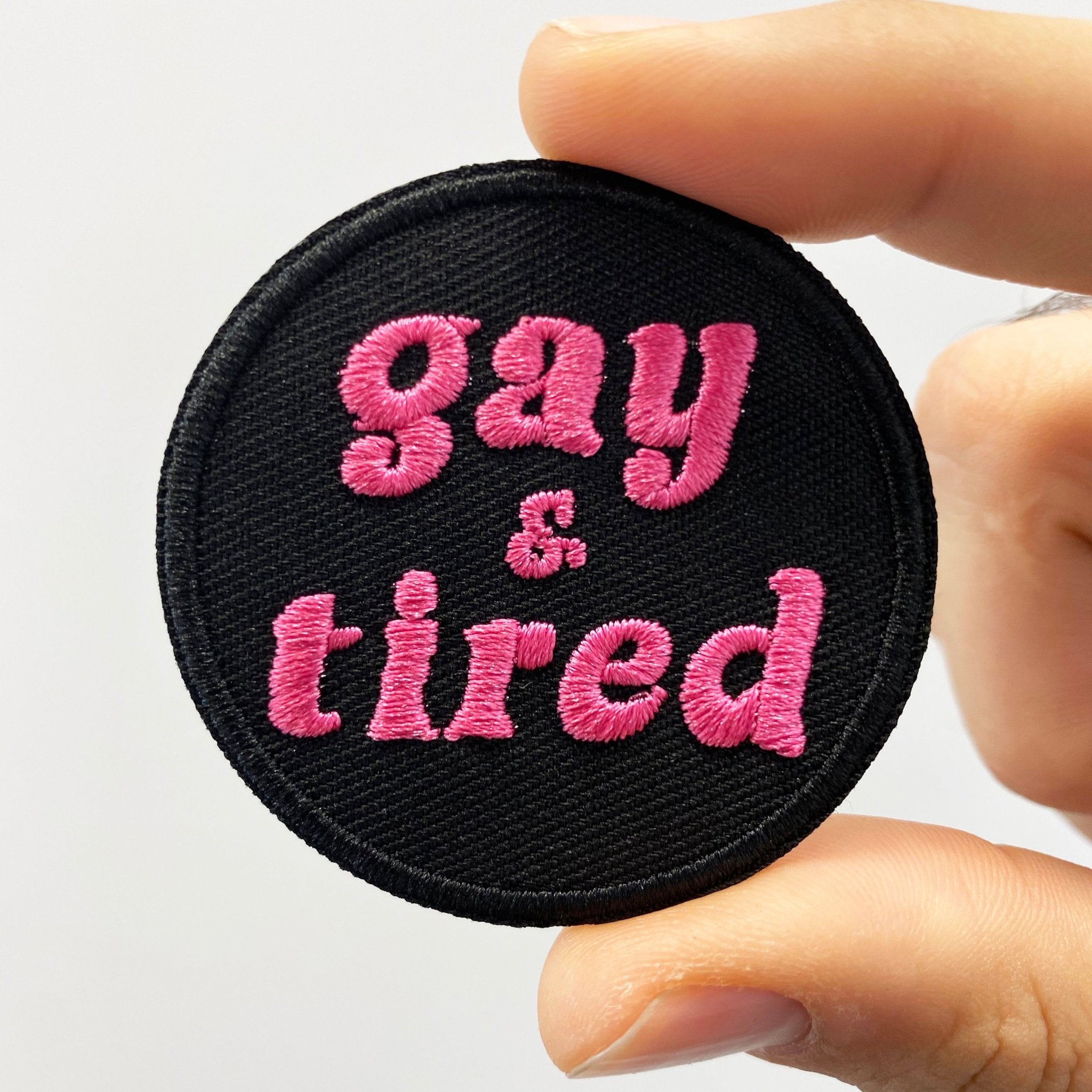 Gay & Tired Patch - CHERRYCHOKE