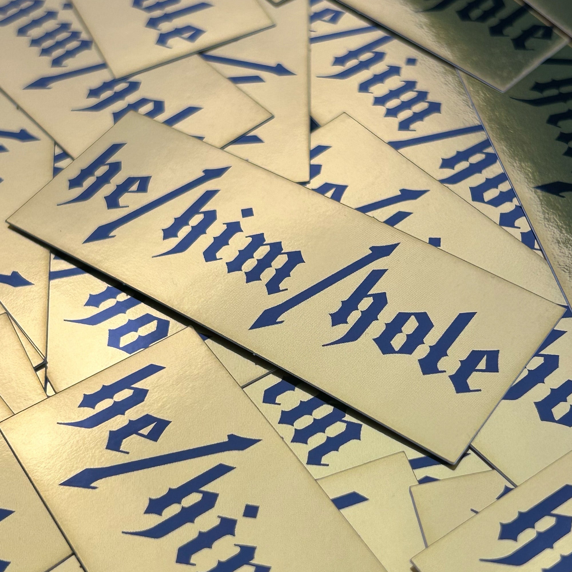he/him/hole Sticker