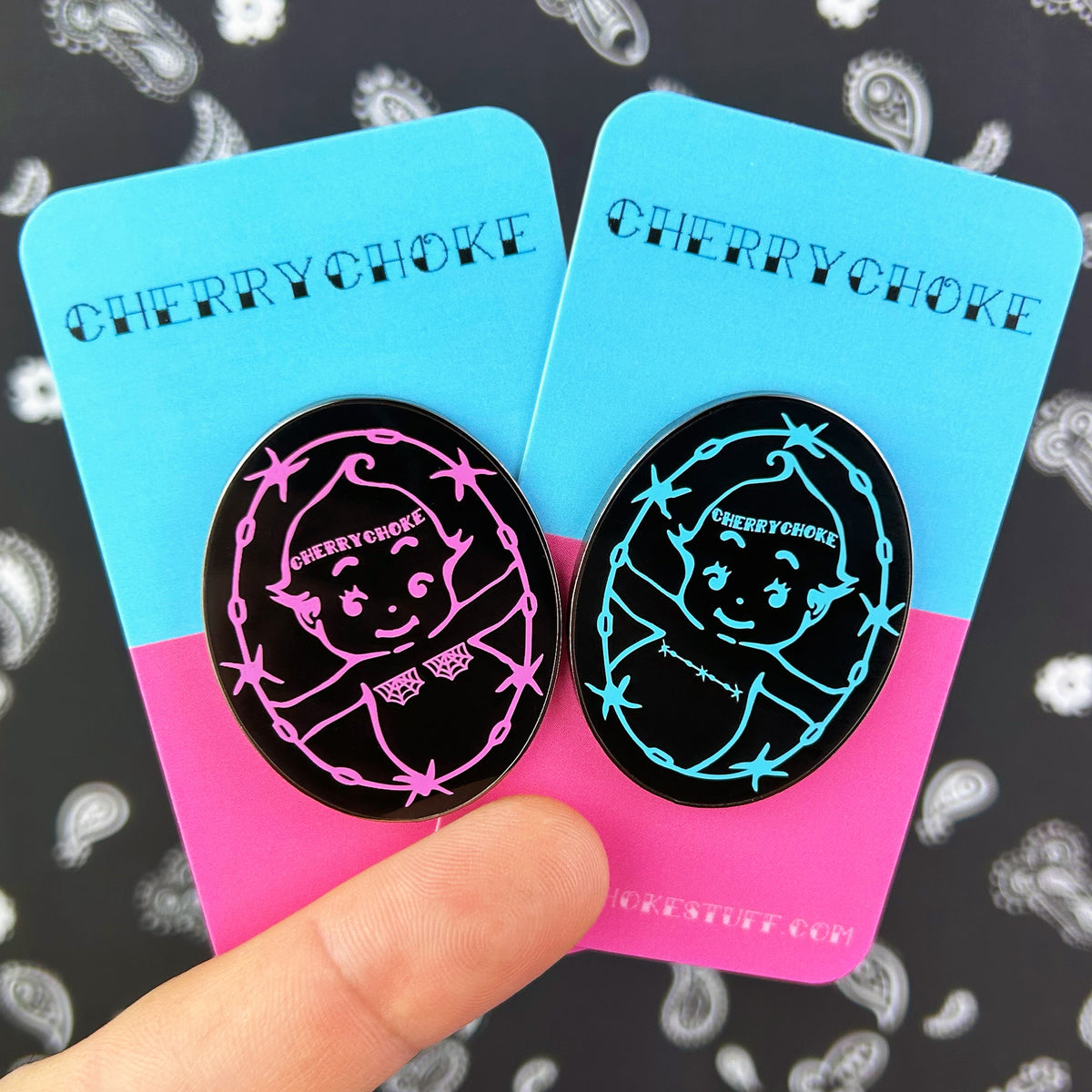 FTM Kewpie Enamel Pin