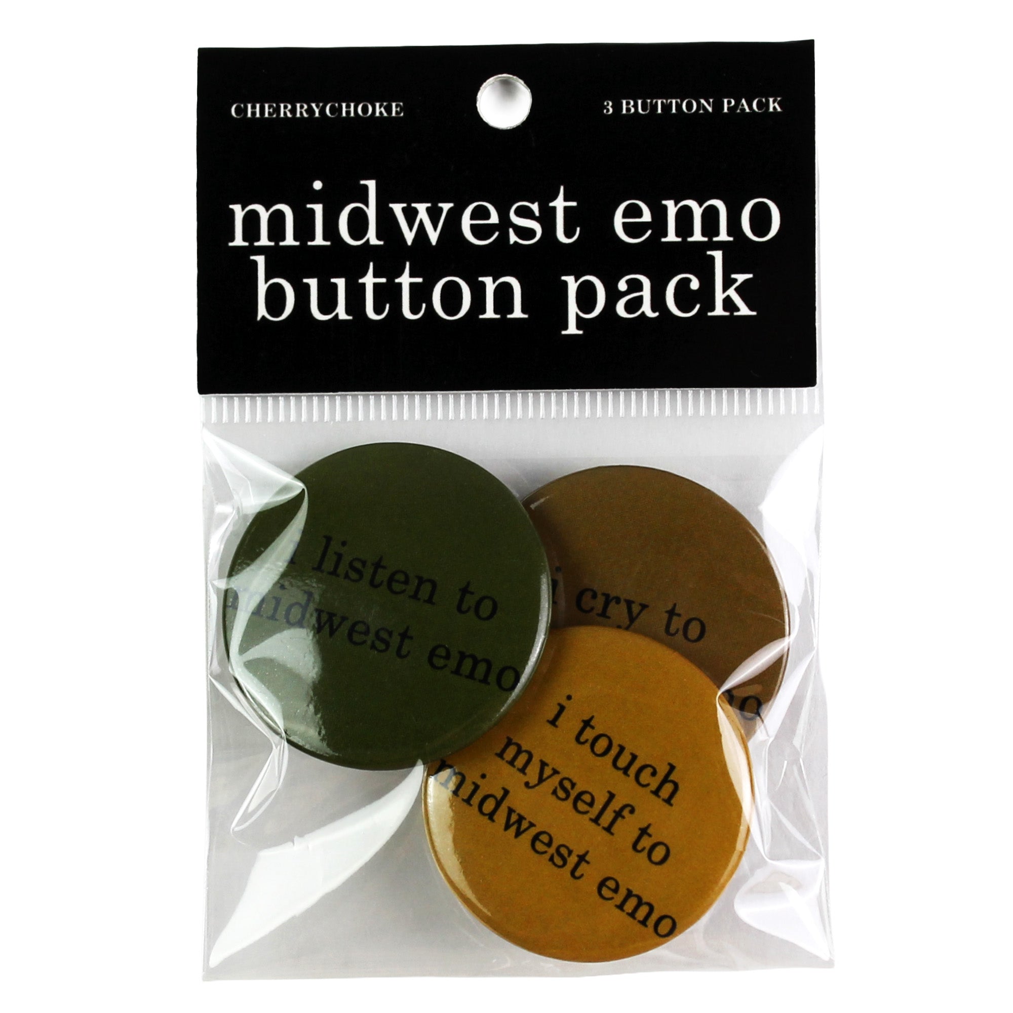 Midwest Emo Button Pack