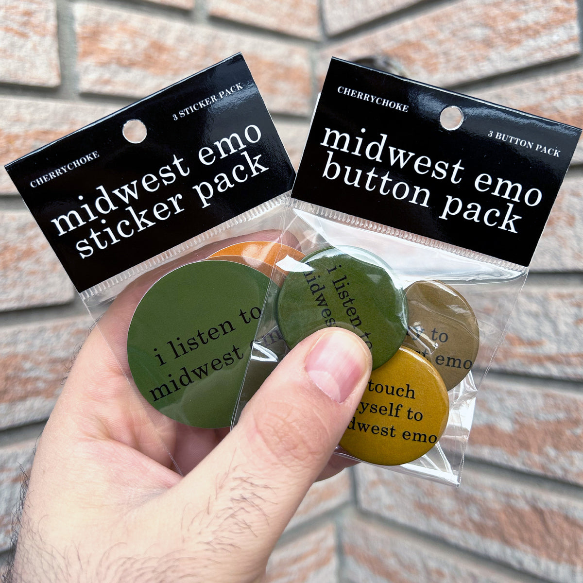 Midwest Emo Button Pack