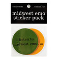 Midwest Emo Sticker Pack