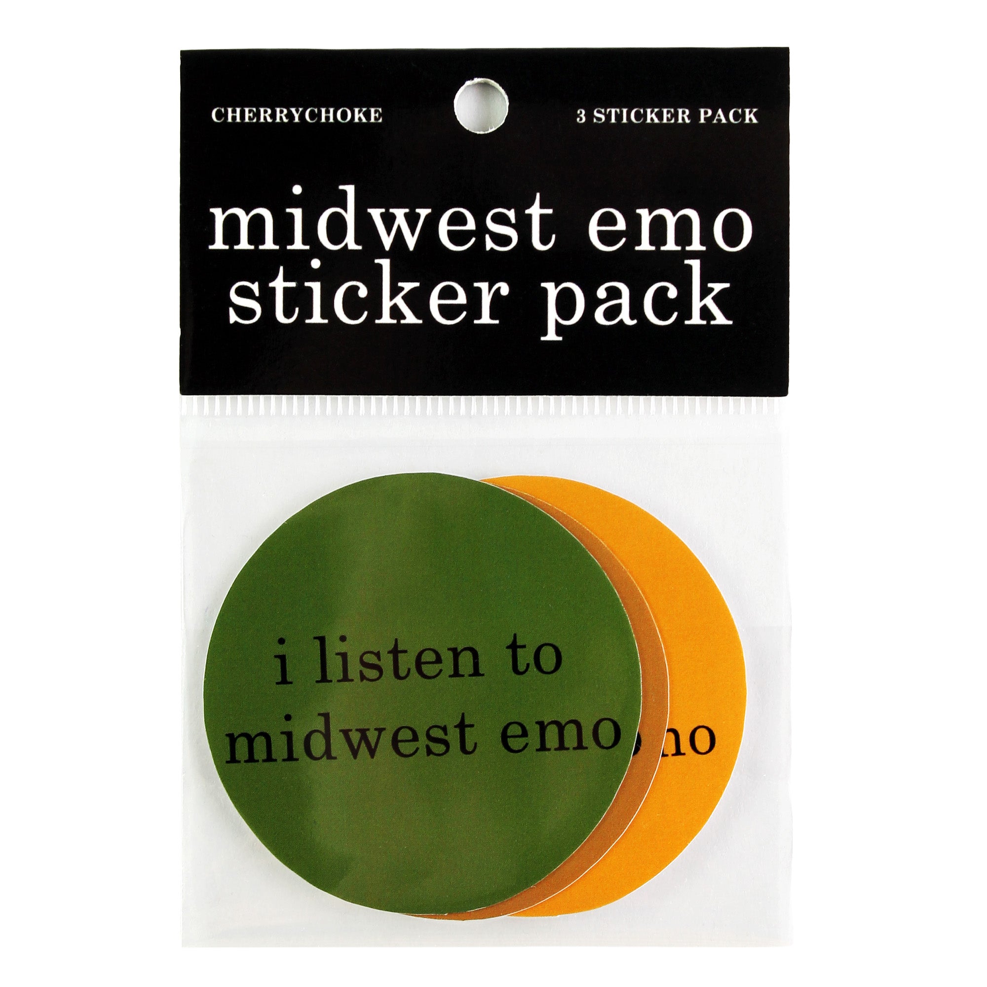 Midwest Emo Sticker Pack