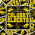 Spiralling In Calgary Sticker