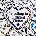 Spiralling in Montréal Sticker