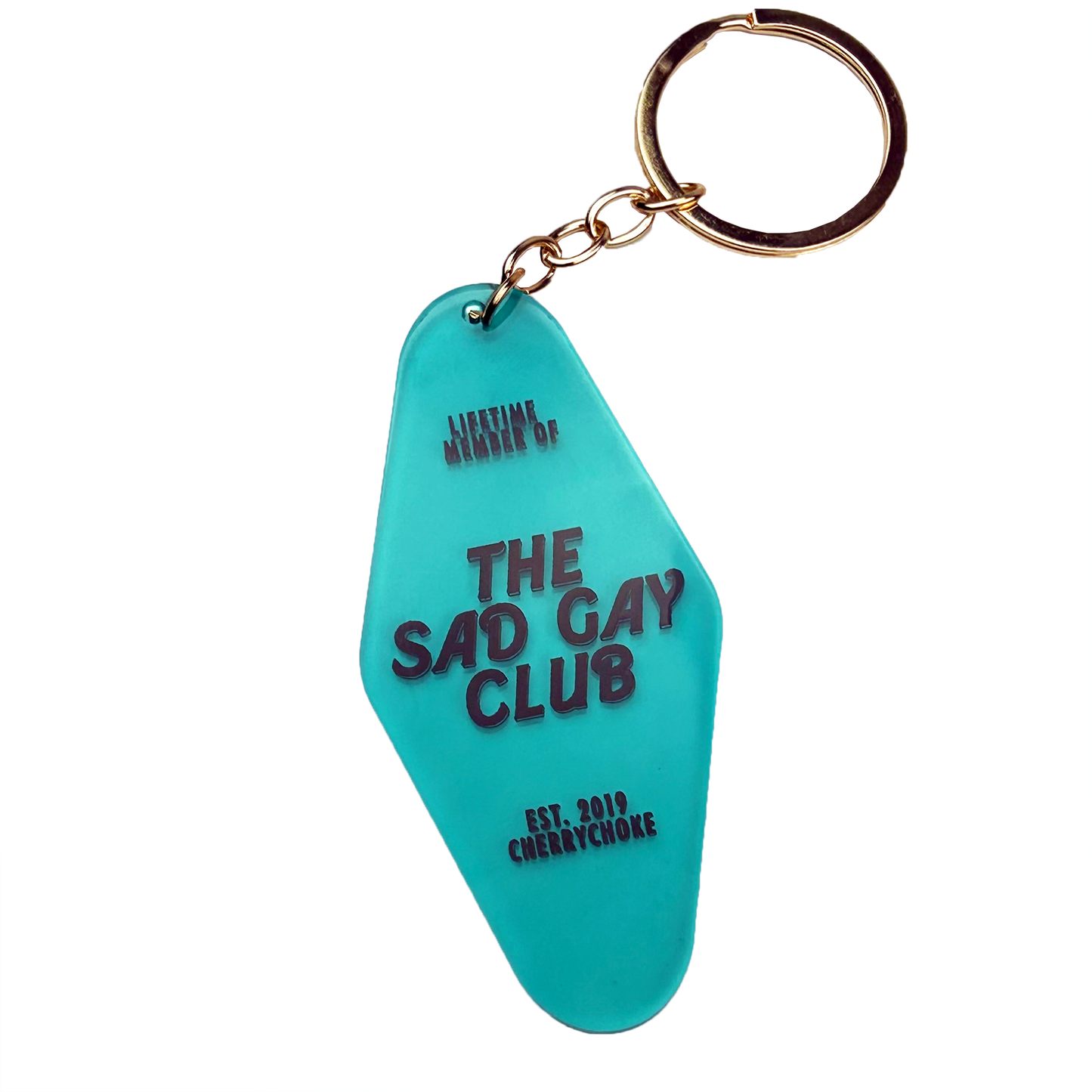 Sad Gay Club Motel Keychain