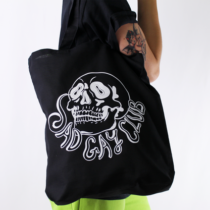 Sad Gay Club Puppyteeth Tote Bag