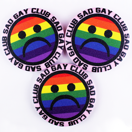 Sad Gay Club Patch - Cherrychoke – CHERRYCHOKE