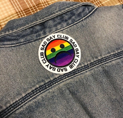 Sad Gay Club Patch