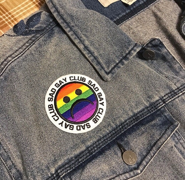 Sad Gay Club Patch