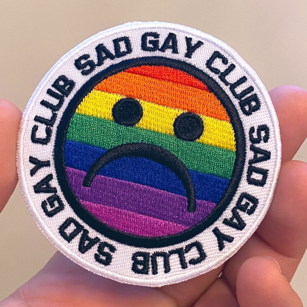 Sad Gay Club Patch