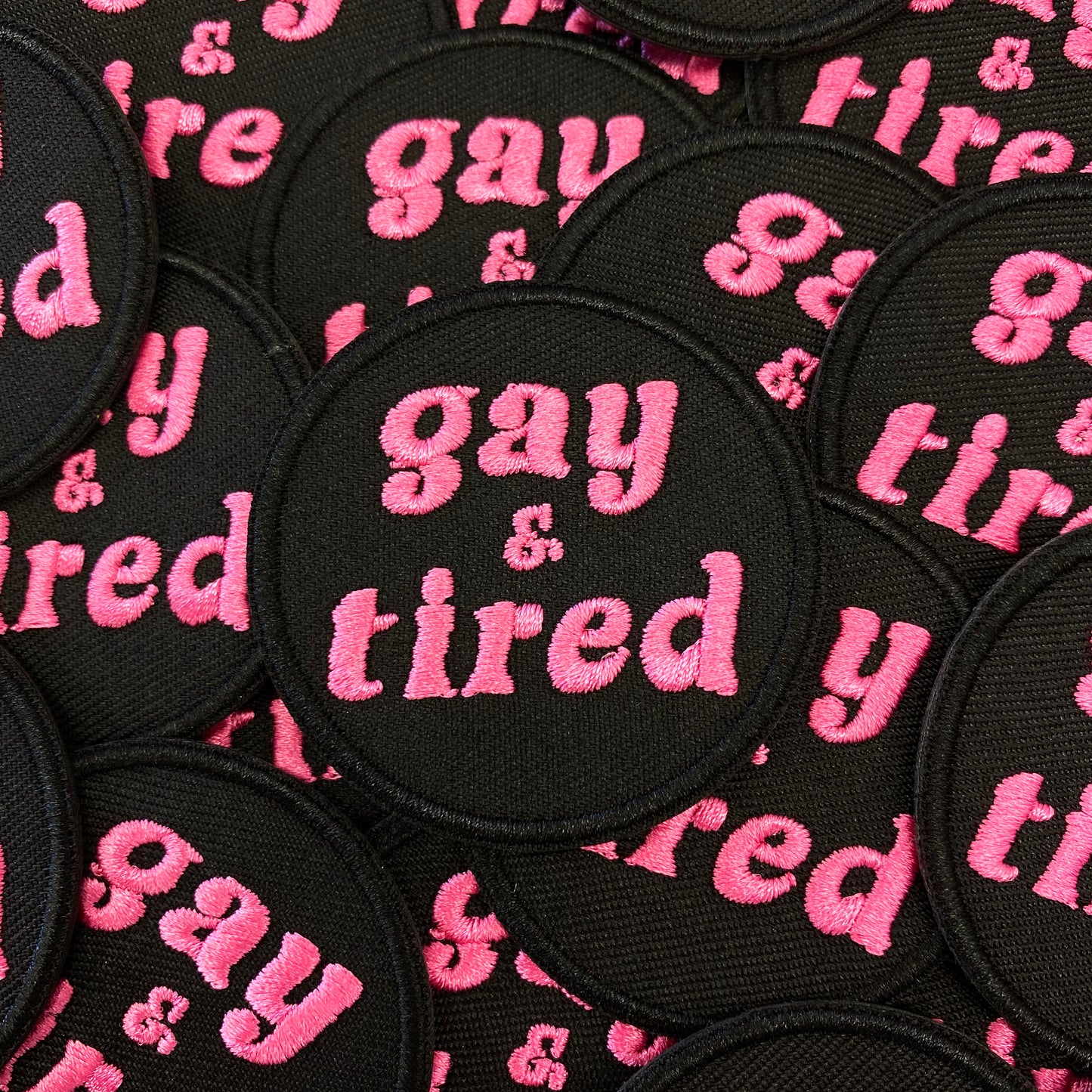 Gay & Tired Patch