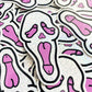 Ghostface D*ckface Glitter Sticker