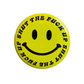 STFU Smiley Button